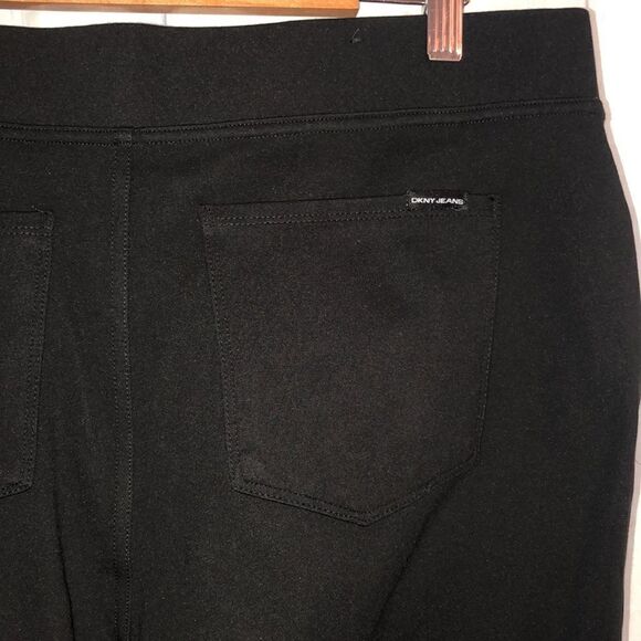 DKNY L Mid Rise Pull On Slim Ponte Dress Pants - Picture 10 of 13